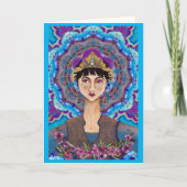 アジアの仏教女神エンプレス·ル空白のズカード カード (正面)