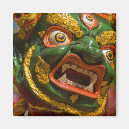 アジアの仮面ダンサー マグネット (正面)