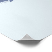 アジアの動物の図解入りの、写真付きの地図 ポスター (角)