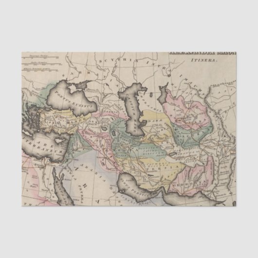 アジアの地図書の地図 薄葉紙 (正面)