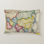 アジアの地図 アクセントクッション (裏面)