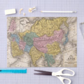 アジアの地図 薄葉紙 (クラフト)