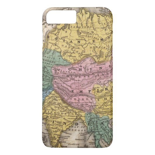 アジアの地図 Case-Mate iPhoneケース (裏面)