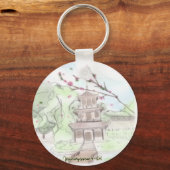 アジアの塔 キーホルダー (正面)