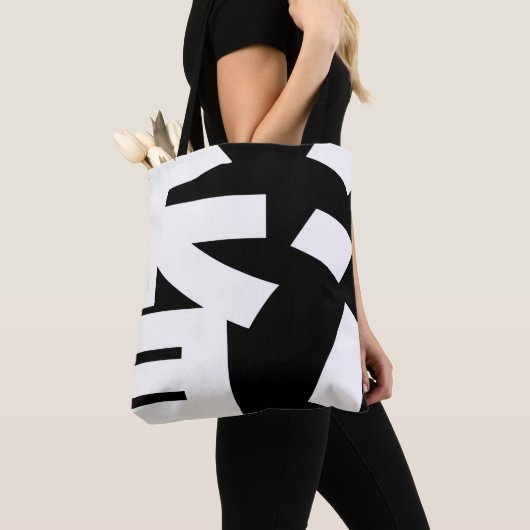 アジアの大きいスタイル-香港 トートバッグ (クローズアップ)