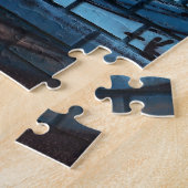 アジアの女の子のグラフィティ ジグソーパズル (側面)