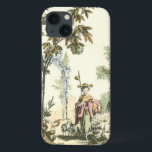 アジアの女性と動物の庭 iPhone 13ケース<br><div class="desc">様々な動物で満たされた美しいアジアのスタイルの庭は、注意深い女性によって監視された。エデンの園の想いを思い浮かべながら、手前に蛇が滑り込む。世の中で旅の上手な人に対する完璧な贈り物！</div>