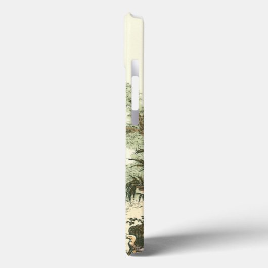 アジアの女性と動物の庭 Case-Mate iPhoneケース (裏面 / 左)