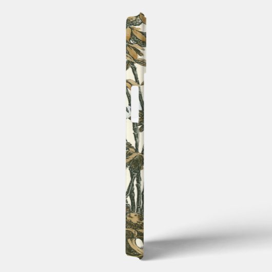 アジアの女性と動物の庭 Case-Mate iPhoneケース (裏面 / 右)