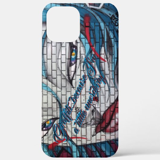 アジアの女性のグラフィティ Case-Mate iPhoneケース (裏面)