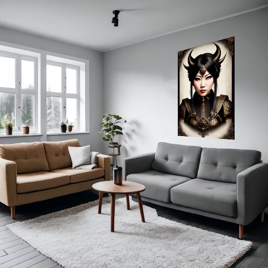 アジアの女性の魔主 | AIアートポスター ポスター