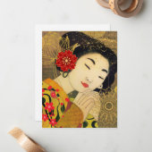 アジアの女性コレクション ノートカード (正面/裏面インサイチュ)