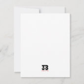 アジアの女性コレクション ノートカード (裏面)