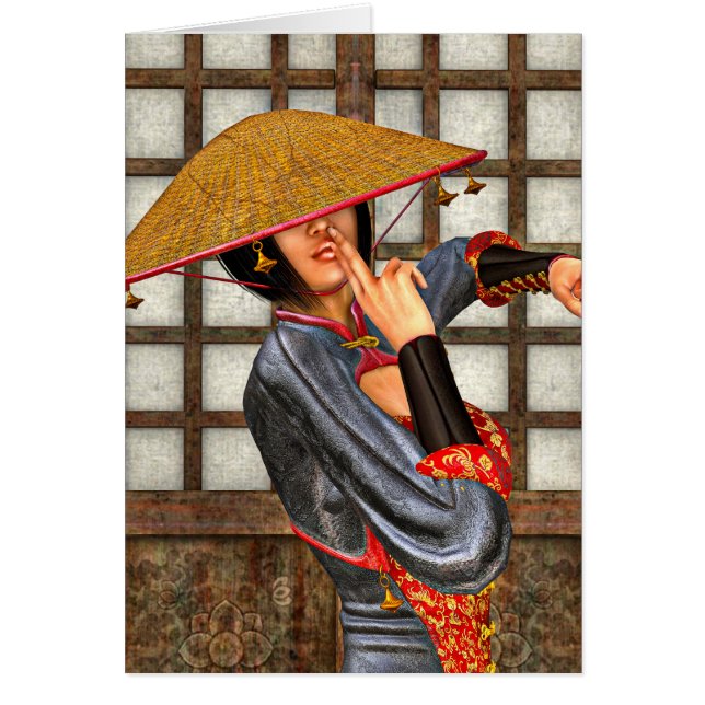 アジアの戦う女性 (正面)