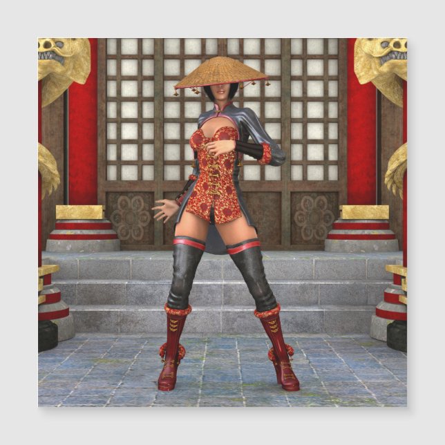 アジアの戦う女性 (正面)