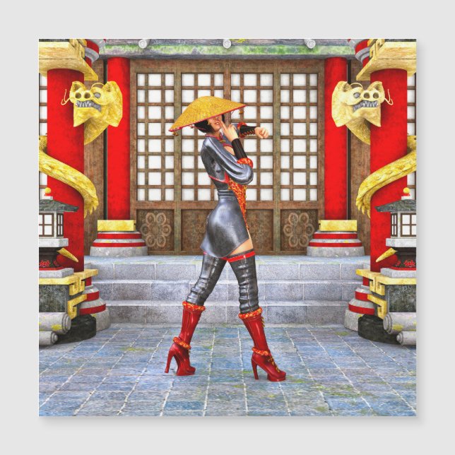 アジアの戦士の乙女 (正面)