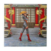 アジアの戦士メイド タイル (正面)