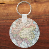 アジアの政治地図（1916年） キーホルダー (正面)
