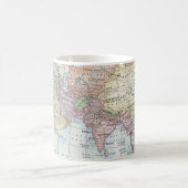 アジアの政治地図(1916年) コーヒーマグカップ (中央)