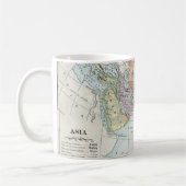 アジアの政治地図(1916年) コーヒーマグカップ (左)