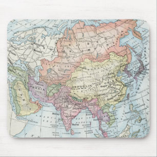 アジアの政治地図(1916年) マウスパッド