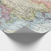 アジアの政治地図（1916年） ラッピングペーパー (角)