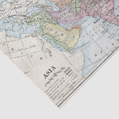 アジアの政治地図（1916年） 薄葉紙 (詳細)