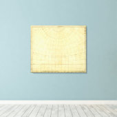 アジアの概要 キャンバスプリント (インサイチュ (ウッドフロア))