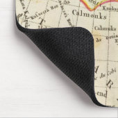 アジアの物理マップ マウスパッド (コーナー)