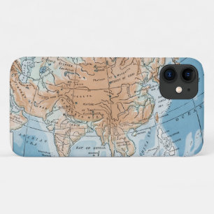 アジアの物理地図 (1916) iPhone 11 ケース
