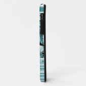 アジアの王妃ブルー肖像画アート Case-Mate iPhoneケース (裏面/左)