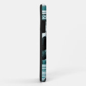 アジアの王妃ブルー肖像画アート Case-Mate iPhoneケース (裏面/右)