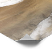 アジアの砂嵐が太平洋を横切る ポスター (角)