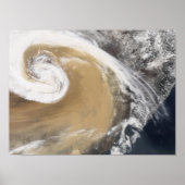 アジアの砂嵐が太平洋を横切る ポスター (正面)