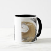 アジアの砂嵐が太平洋を横切る マグカップ (正面右)