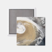 アジアの砂嵐が太平洋を横切る マグネット (正面/裏面)