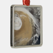 アジアの砂嵐が太平洋を横切る メタルオーナメント (右)