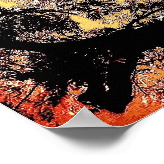 アジアの空 ポスター (角)