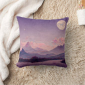 アジアの絵画風景 クッション (ブランケット)