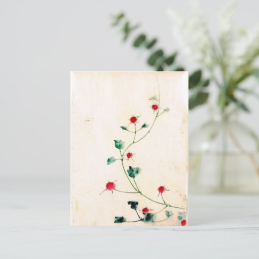 アジアの花 ポストカード (スタンド正面)