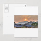 アジアの落日 ポストカード (正面/裏面)