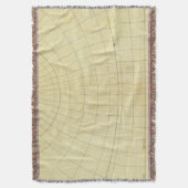 アジアの輪郭 スローブランケット (正面縦)