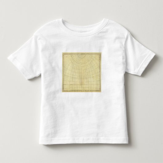アジアの輪郭 トドラーTシャツ (正面)