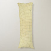 アジアの輪郭 ボディピロー (正面縦)