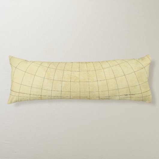 アジアの輪郭 ボディピロー (正面)