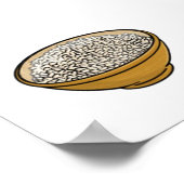 アジアの食品コレクション ポスター (角)