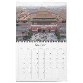 アジアの首都（所在地あり） 2026 カレンダー (3月 2027)