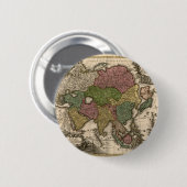 アジアの1700's地図 缶バッジ (正面&裏面)