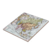 アジアの19世紀な地図 タイル (側面)