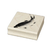 アジアのCoi魚の野生動物の木材スタンプ ラバースタンプ (スタンプ)